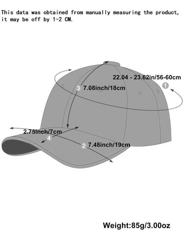 Star Pattern Baseball Cap, Casual Outdoor Sports  Hats for Men  & Women, Adjustable Sun Protection Cap for Daily Wear, Best Friend Gifts 1