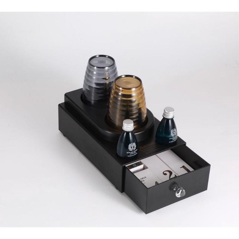 Product Introduction of Khay amenity, khay đựng bàn chải, xà bông cho khách sạn ,  có ngăn kéo 56