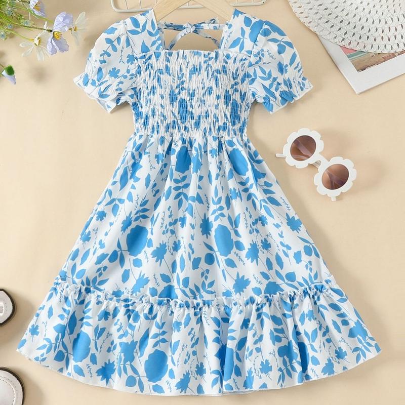 Product Introduction of Váy Trẻ Em, Hàng Mới Về Mùa Hè, Mỏng, Phong Cách Phương Tây Ngọt Ngào Váy Hoa Công Chúa, Dành Cho Bé Gái, Làm Bằng Voan 3