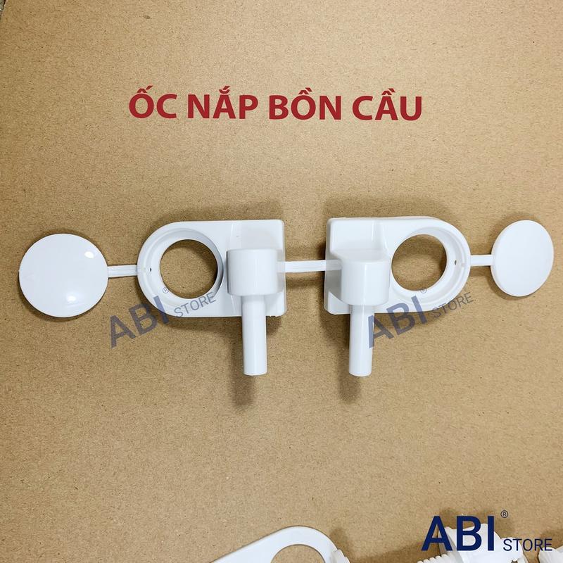 Bộ ốc nắp bồn cầu, Ốc chốt nắp bệt loại đẹp (ốc bắt nắp đậy bồn cầu ) 3