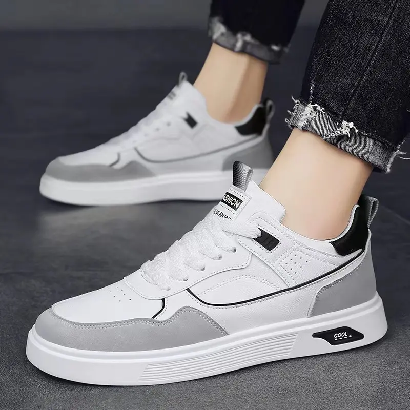 Keeping Sepatu Pria  Sneakers Cowok Dewasa Keren Sepatu Kerja Kuliah Travelling Sepatu Olahraga Sekolah Lari Hitam New Running Shoes Outdoor  KSR116 7
