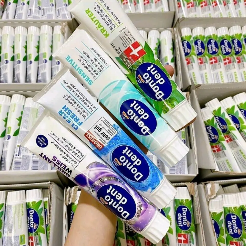KEM ĐÁNH RĂNG DONTODENT TRẮNG RĂNG TỰ NHIÊN