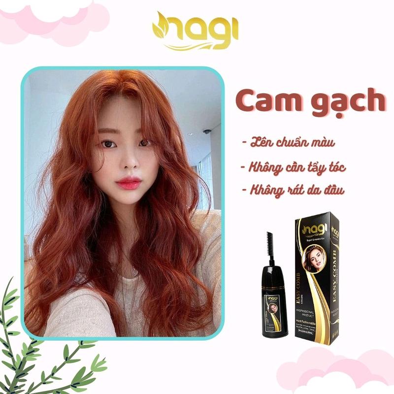 DẦU GỘI NHUỘM TÓC NAGI MÀU CAM  18