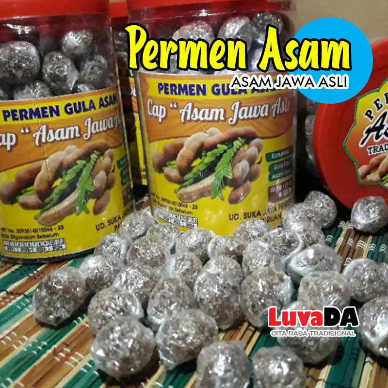 Permen Asam Jawa ( Asem Jawa) Alami