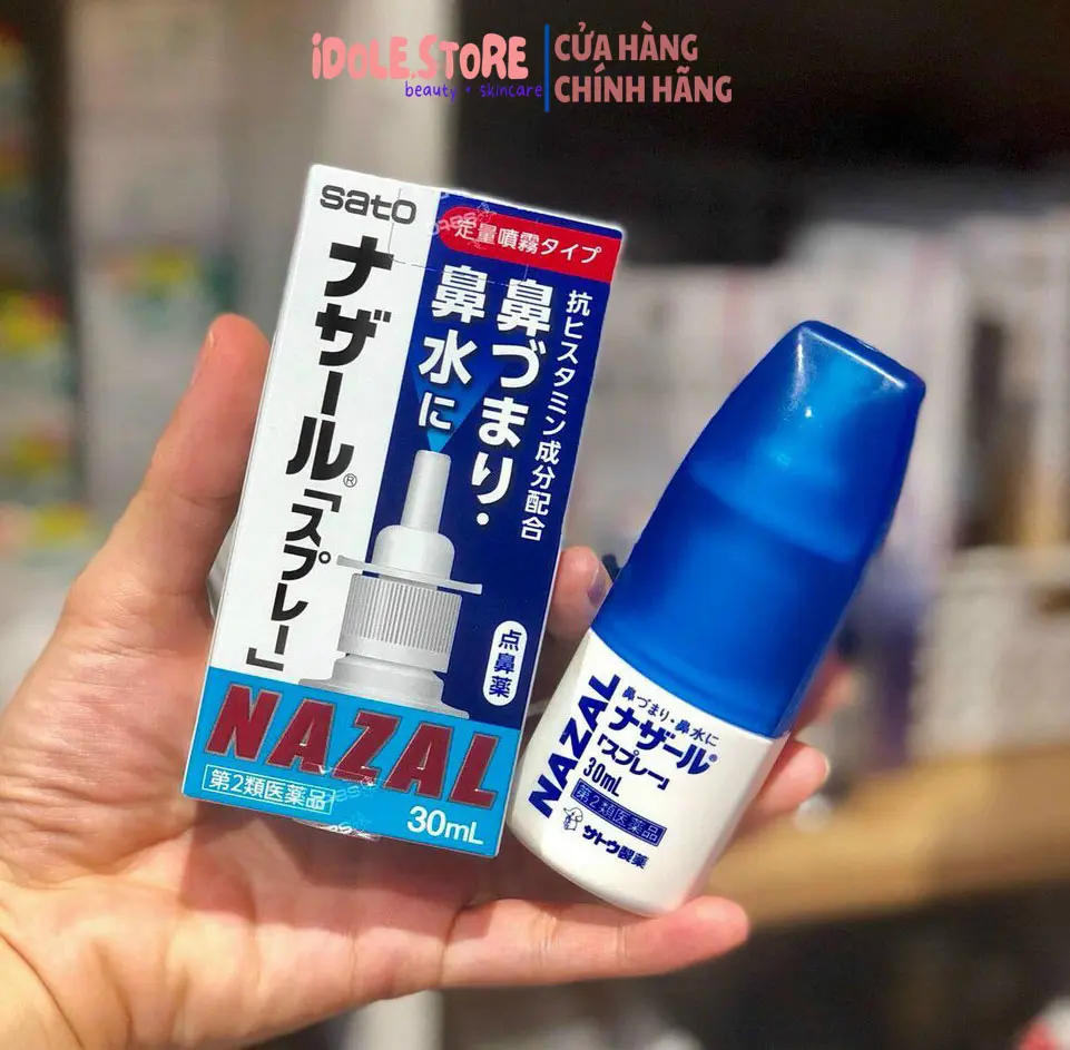 [HCM] Dung Dịch Xịt Mũi NAZAL 30ml