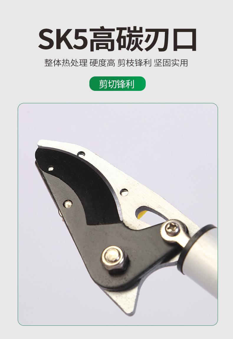 Product Introduction of Winda High Branch Fruit Picking Scissors Telescopic Fruit-Picking Device Gardening Scissor Litchi Longans Pomegranate Persimmon Picking Scissors Garden Tools 7