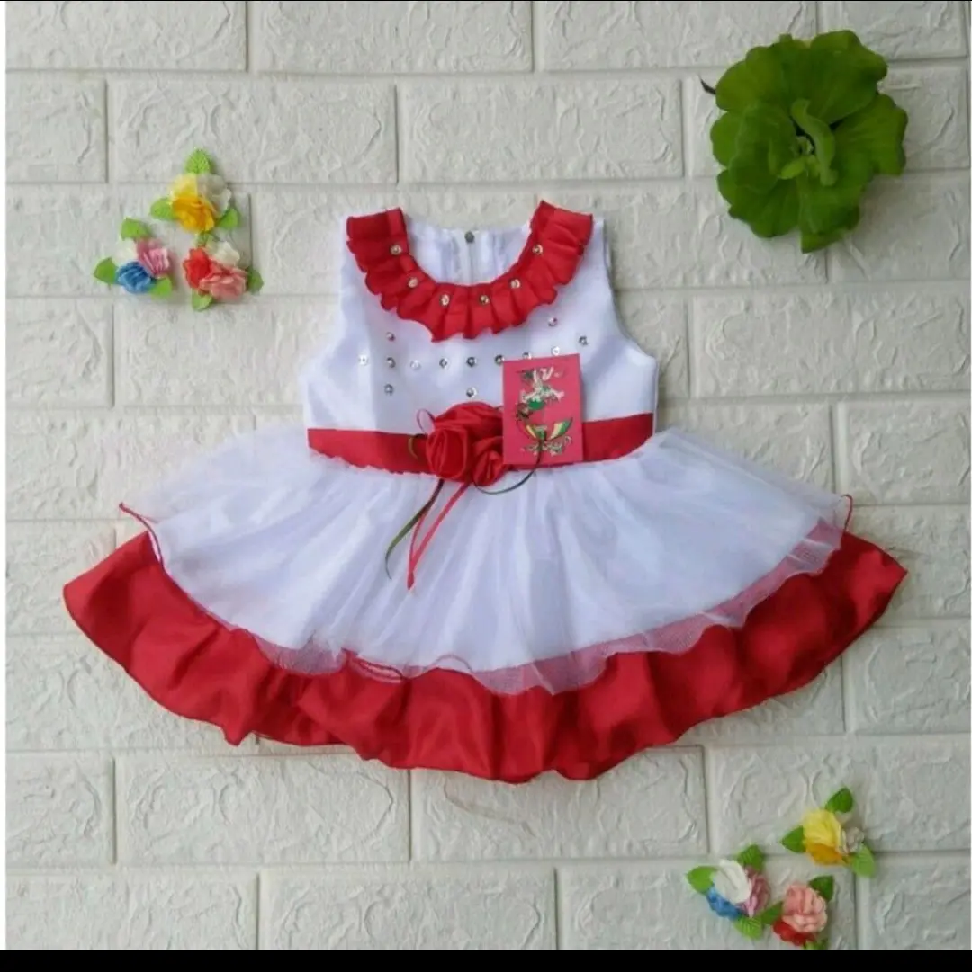 dress ultah usia 1-8 bulan
