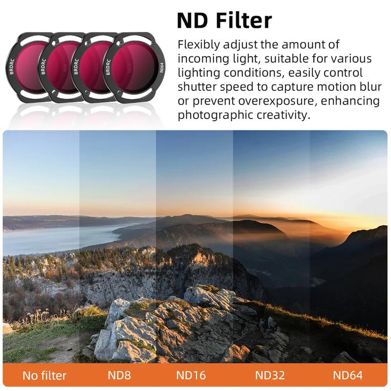 Product Introduction of Lens Filter for DJI Neo ND Filter Set CPL UV ND8 ND16 ND32 ND64 Drone Camera Filters Kit For DJI Neo Accessories 22