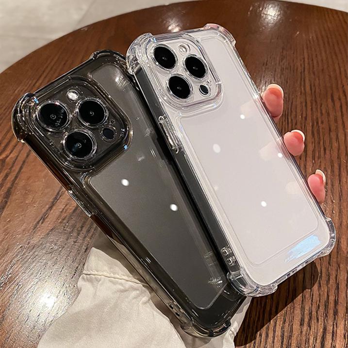 เคสไอโฟน11/12/13/14/15 Pro Max ซิลิก้าเจล Silicone Shockproof Soft Case For iPhone 11,12,13,14,15,12