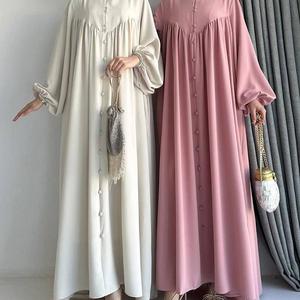 Jubah Muslim Abaya, Fesyen Pendulum Besar, Pakaian Elegan, DM122