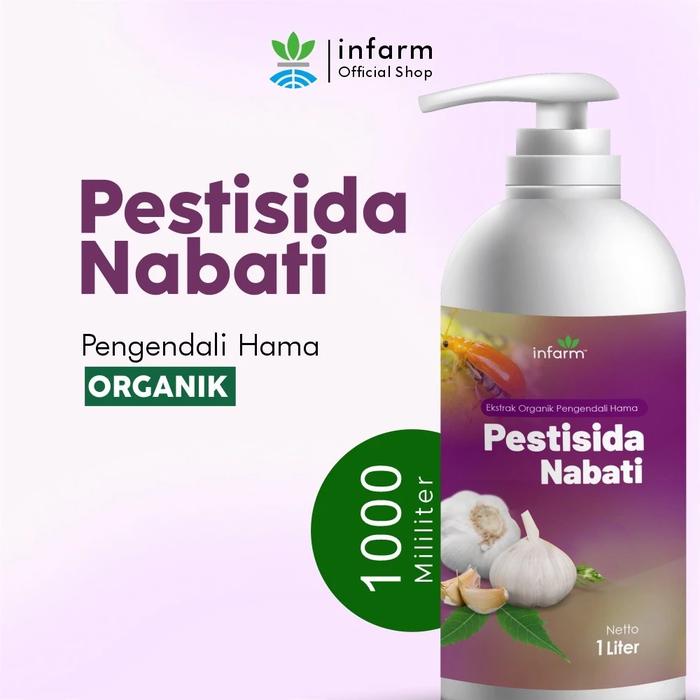 Gambar INFARM - Pestisida Nabati Organik 1000ml, Pembasmi Hama dan Jamur Ramah Lingkungan dari Infarm Kota Surabaya Tokopedia