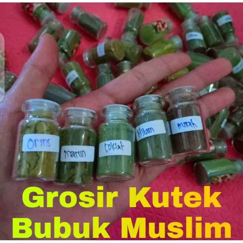 Kutek Bubuk Asli Henna Arab Muslim  Kutek Muslimah Khas Shola Pacar bubuk Arabt Kuku Nail