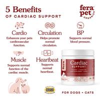 Gambar SUNNYPAWS FERA Cardiac Support 60 120 Caps Dog Vitamin Supplement Jantung Anjing - 60 Capsules dari SunnyPaws Store Kota Tangerang 3 Tokopedia