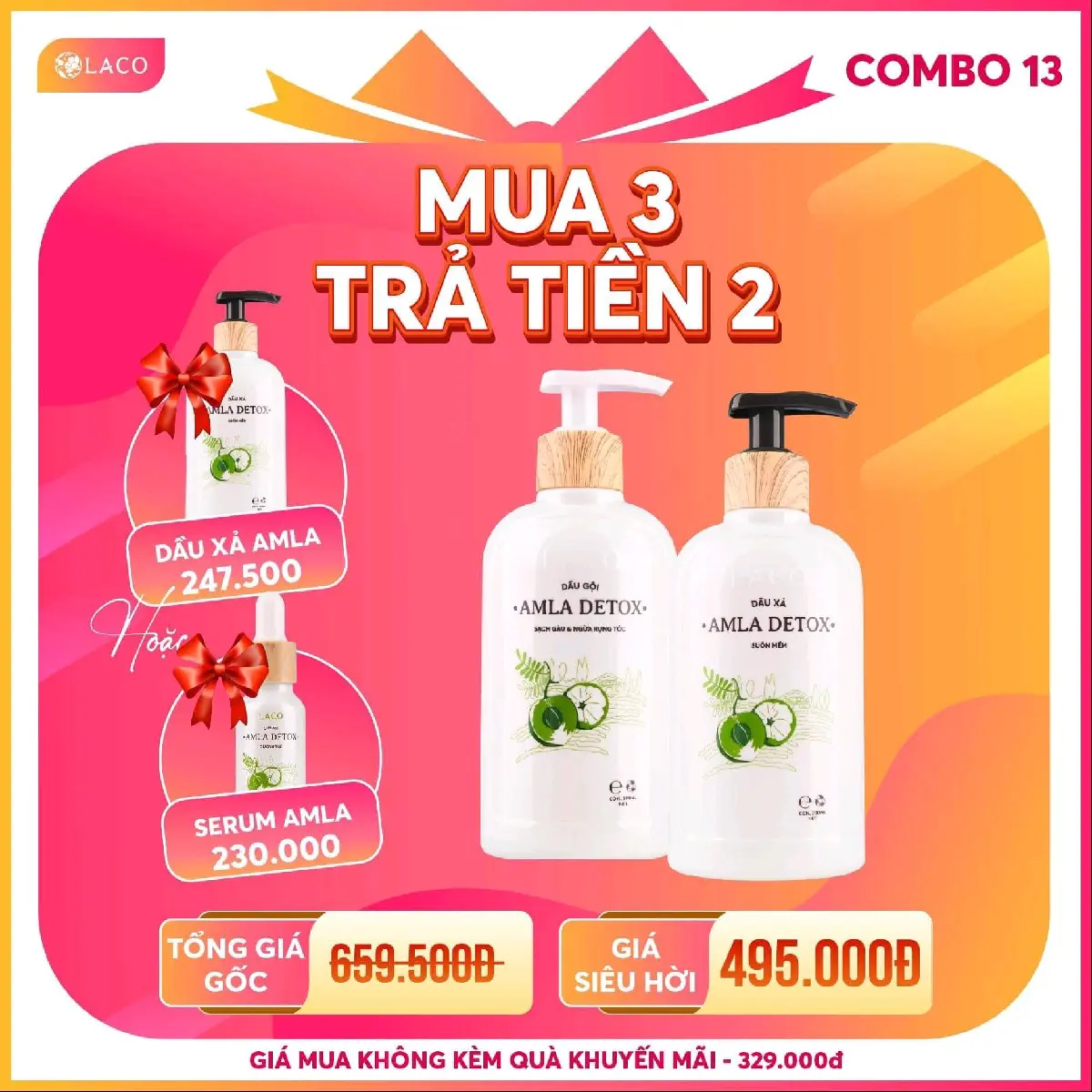 DẦU GỘI AMLA trị rụng tóc