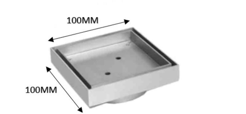 Product Introduction of SS304 Insert Bathroom Floor Trap 100MM 0