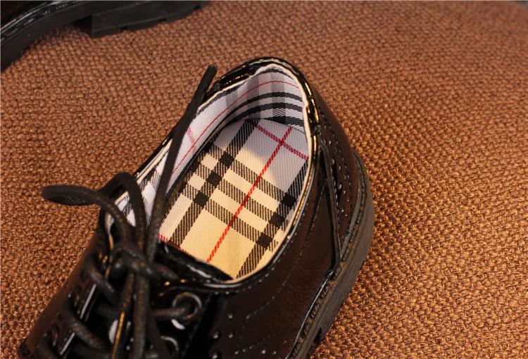 Product Introduction of 2024 New Year School Season Boys&Girls Performance Shoes British Fashion Casual Chic Leather Shoes Wear-resistant Dirt-proof  Elegant Temperament 14