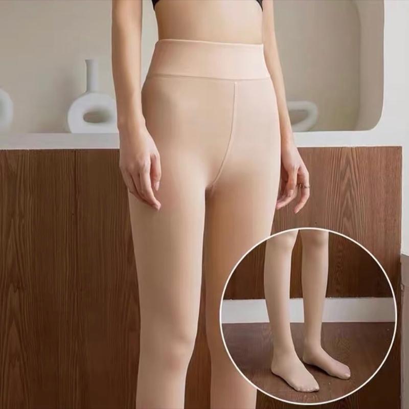  Quần Tất 3D 6S Màu Da Đánh Lừa Thị Giác Che Khuyết Điểm Che  Tất Nỉ Nữ vớ  che sẹo tất  da 