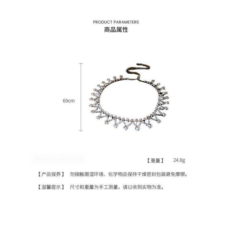 Product Introduction of Mặt Dây Chuyền Dây Chuyền Zircon, Phong Cách Âu Mỹ 21