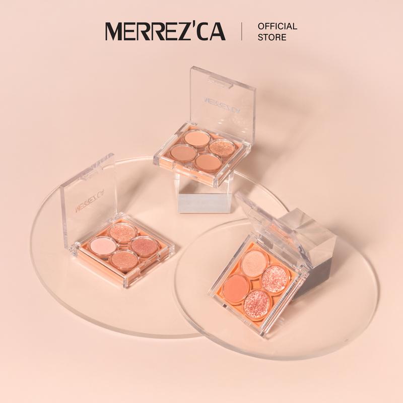 Product Introduction of ( Special ) Merrezca Pro Eyeshadow Palette อายแชโดว์ครบจบในพาเลทเดียว มีทั้งเนื้อแมท ชิมเมอร์ และกลิตเตอร์ 4