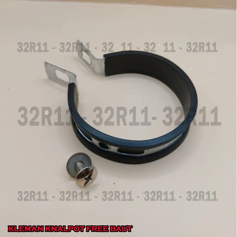 klem knalpot / kleman knalpot ukuran 3,5in + baut 0
