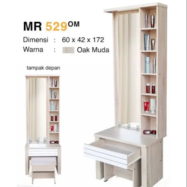 Meja Rias Minimalis Lunar (Promo Harga)