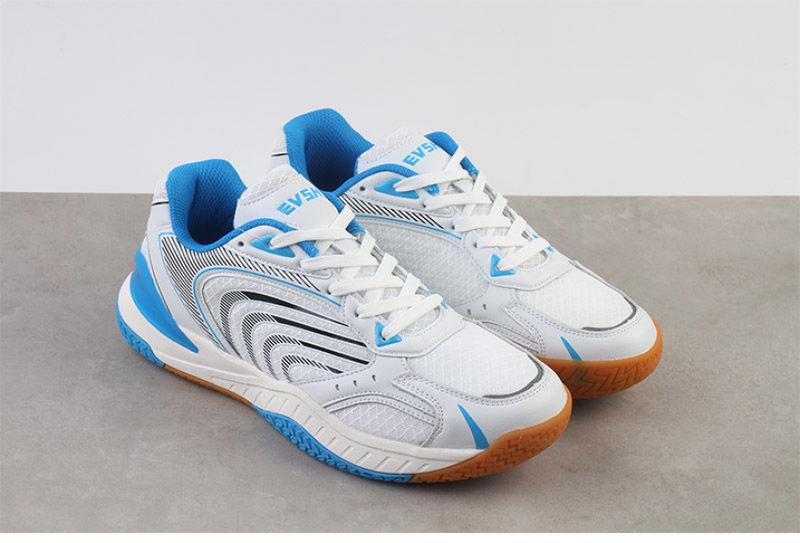 Product Introduction of Professional Tennis Shoes Unisex Badminton Shoes Breathable Anti-Skid Shock Absorption Table Tennis Ball Shoes Color Matching Sports Training Shoes 29