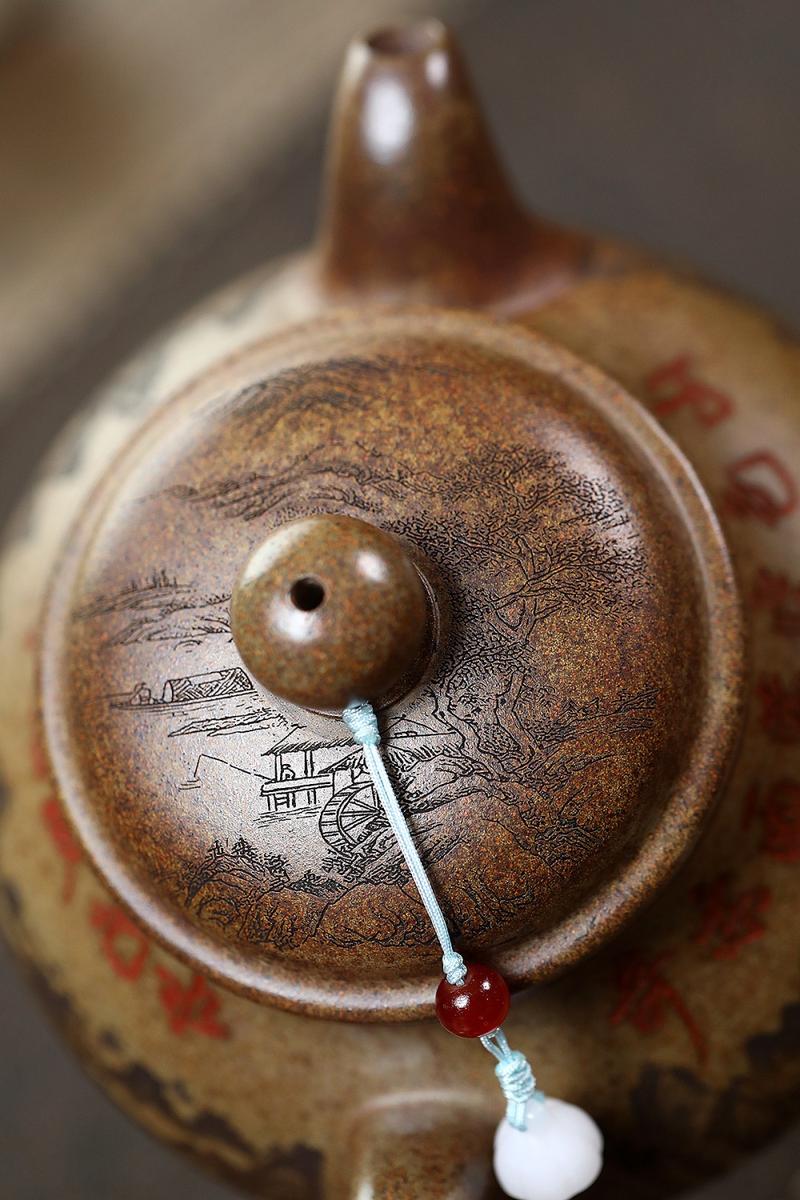 Product Introduction of Authentic Yixing Zisha Teapot - 100% Handmade Chinese Tea Set for English Breakfast/Earl Grey (Premium Gift for CNY/Mid-Autumn) 9
