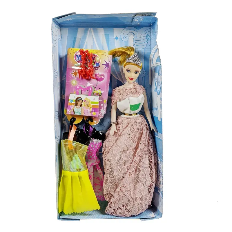 Mainan Barbies Isi 4pcs Baju Set B 723 / Mainan Barbies Anak Cewek / Mainan Barbies dan Baju / Mainan Anak 1