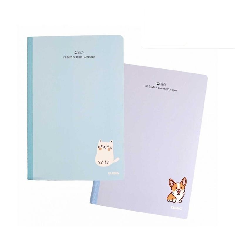 Vở Klong may dán gáy B5 200 trang Caro MS 836 VPPTUEMINH