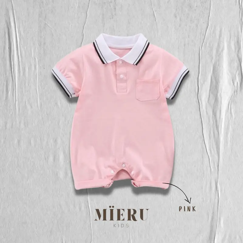 Mieru Kids - Polo Jumper Bayi [SNI] Casual Cotton Newborn 3