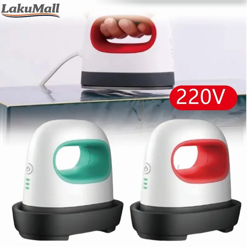 Mini Hobby Heat Press Mesin Cetak Panas Genggam untuk Sablon Kaos Logo Lengan Saku Baju Kerah Sepatu Tas dengan Fungsi Portabel Cocok Sablon Transfer Paper Polyflex DTF Mesin Press Sablon Kaos