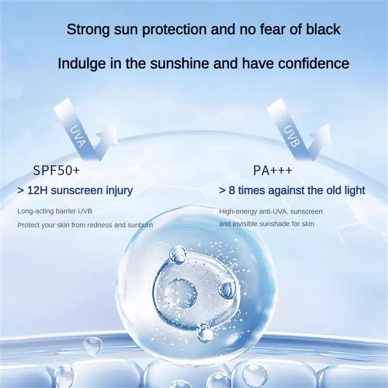 Product Introduction of 【 🔥 HOT 】 EHD  Facial sunscreen SPF50PA+++ Moisturizing, refreshing, and non greasy Waterproof and oil control Isolate UV rays Summer Outdoor Skin care sunscreen 60G 18