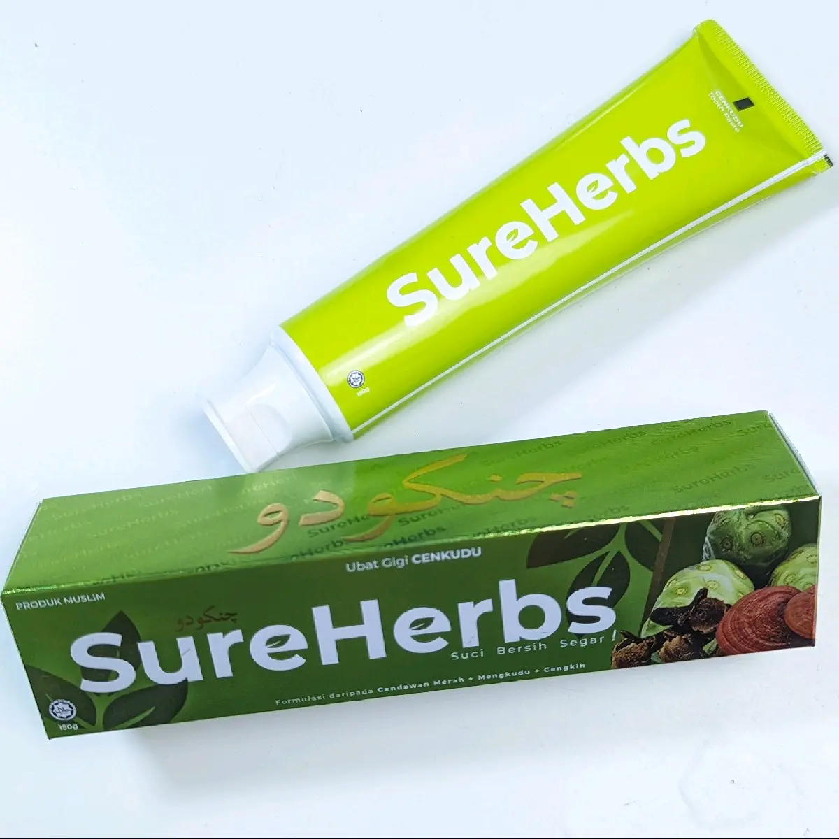 UBAT GIGI HERBA SUREHERBS | CENKUDU Cengkih + Lingzhi + Mengkudu