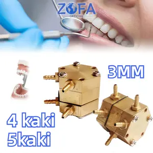 Sparepart Dental Unit Hexagonal Segi Enam Valve Air Angin Pull Pack