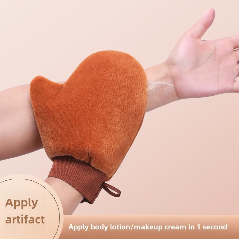 Găng tay Kem Dưỡng Da thể Để Rừng nhanh và dễ dàng Kem chống nắng Dầu bôi cho mát-xa lười biếng Công cụ nhung Để thoa Kem chống nắng và dầu dễ dàng