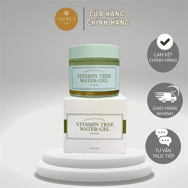 Kem Dưỡng I’m From Vitamin Tree Water Gel Sáng Da, Dưỡng Ẩm , Dịu Da Mềm Mịn, Đều Màu Da, Giảm Mụn, Kiềm Dầu 75g 0