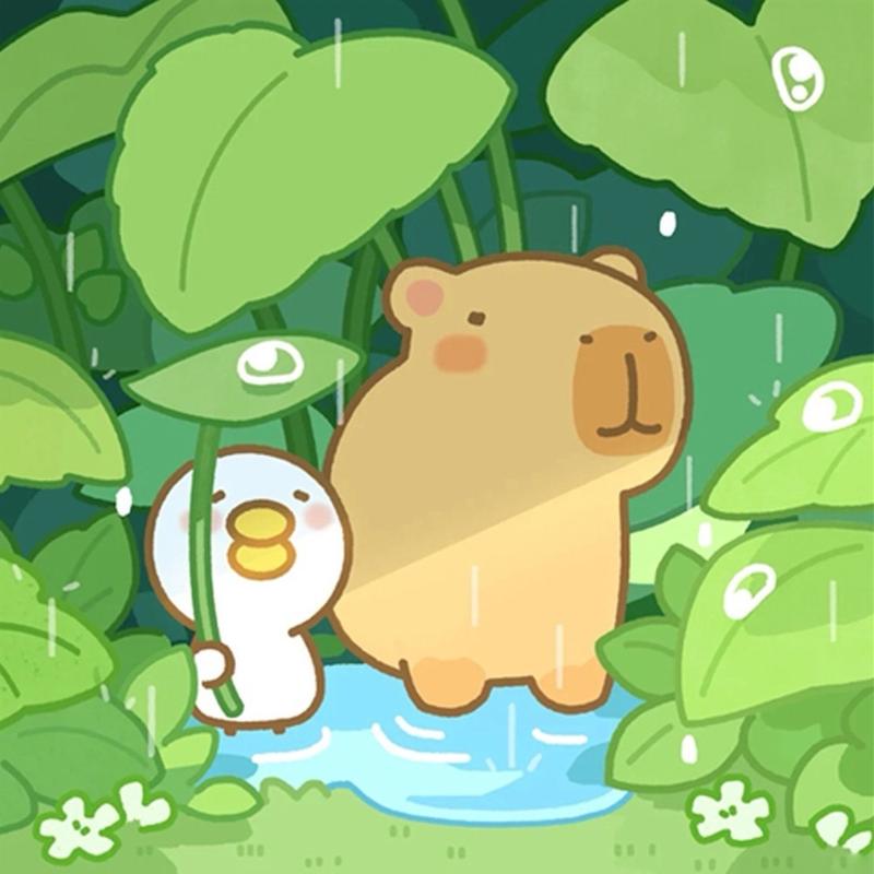 [Tranh Đính Đá Labubu - Capybara] Tranh Đính Đá DIY Mới Về Mẫu Labubu Hot Hit - Capybara Mẫu Mới Cute - Sẵn Hàng BPH Thêu Chữ tranh dinh tranh  tô màu tranh  tô yên bình Handmade tranh  tô tranh thêu hạt cườm theo số yêu cầu