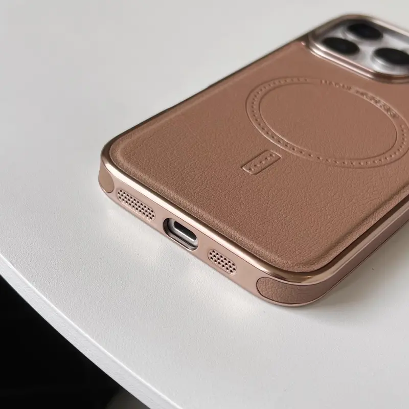 Mạ điện từ trường hút ShouJiKe được áp dụng cho khu vực được gọi là vỏ não iPhone16, 15promax, 14pro, dán da của viền 13 phòng ngã BaoHuTao 3