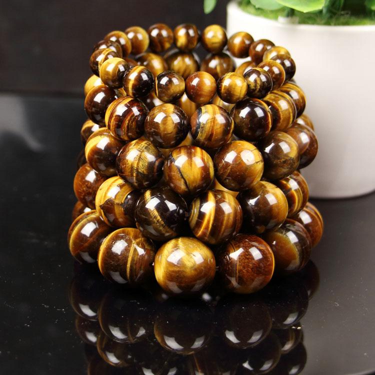 Product Introduction of Handmade Gem Semi Precious Gemstone 6mm Round Beads Stretch Bracelet 7 "Unisex 2
