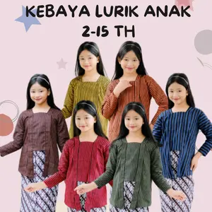 LURIK KUTUBARU ANAK ADAT JAWA BAJU PEREMPUAN LURIK BAJU TRADISIONAL JAWA Motif