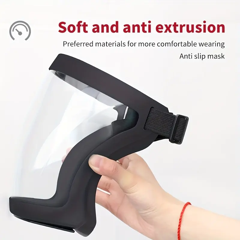 Safety Face Shield Pelindung Wajah Anti Kabut Pelindung Percikan Debu UV400 1