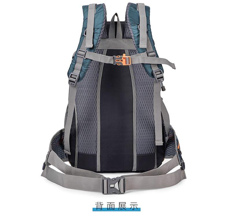 Product Introduction of Hiking Hiking Backpack Men's and Women's Waterproof Camping Cycling Bag Shoe Warehouse Sports Gym Bag 60 Liters Travel Backpack 23