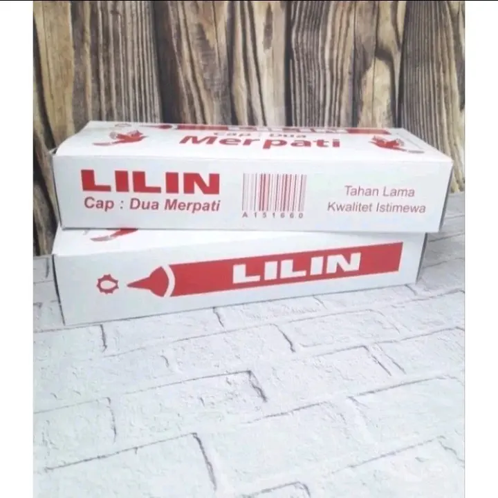 1 pak isi 8 batang Lilin merpati ukuran besar warna putih 1