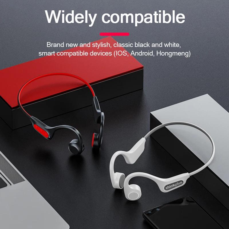 Choice Lenovo X3 Pro TWS Bluetooth Wireless Bone Conduction Earphone Driving Cycling Earbuds Music Sports Headset For Running Nhét Tai Tai Nghe Nghe Nhạc Led