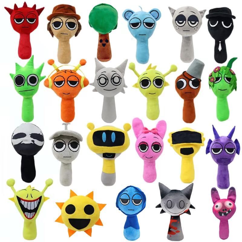 Sprunki Raddy Toy New Incredibox Sprunki Plush Toy Dolls Horror Game Wenda Gra - TikTok ...