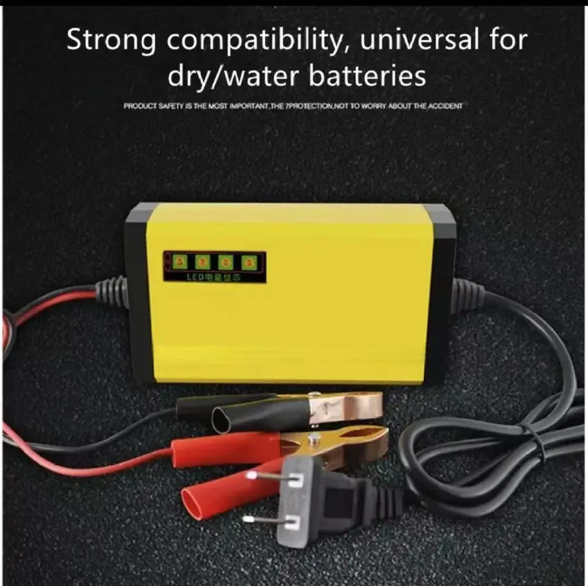 เครื่องชาร์จ 12V อัจฉริยะและซ่อมแบตเตอรี่รถยนต์ Pulse Repair Charger 12V 4-100Ah รุ่น FBC1205D พร้อมคู่มือภาษาไทยและมีการรับประกันคุณภาพ