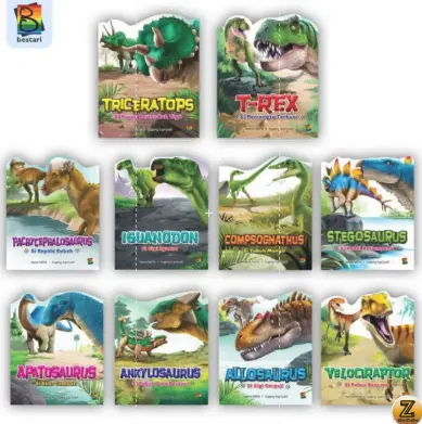 Buku Cerita Anak - Seri Dinosaurus - TERLARIS - Zikrul Hakim - Bestari Buana Murni 0
