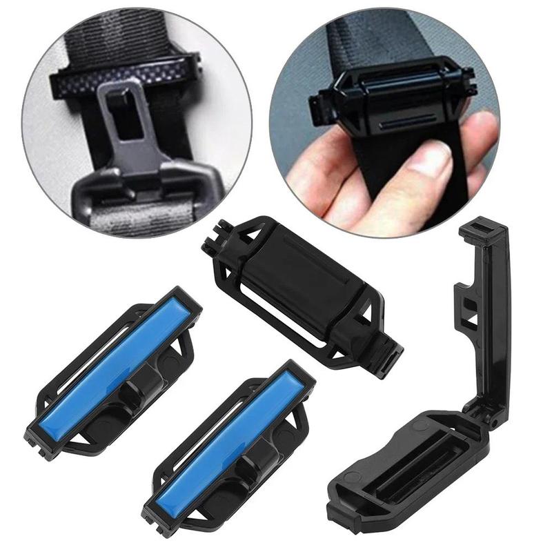 Product Introduction of New 2pcs Car Safety Belt Clips Seat Belt Buckle Car Styling Safety Stopper Belt Clips Adjusting Clip Tension Adjuster For Auto 5