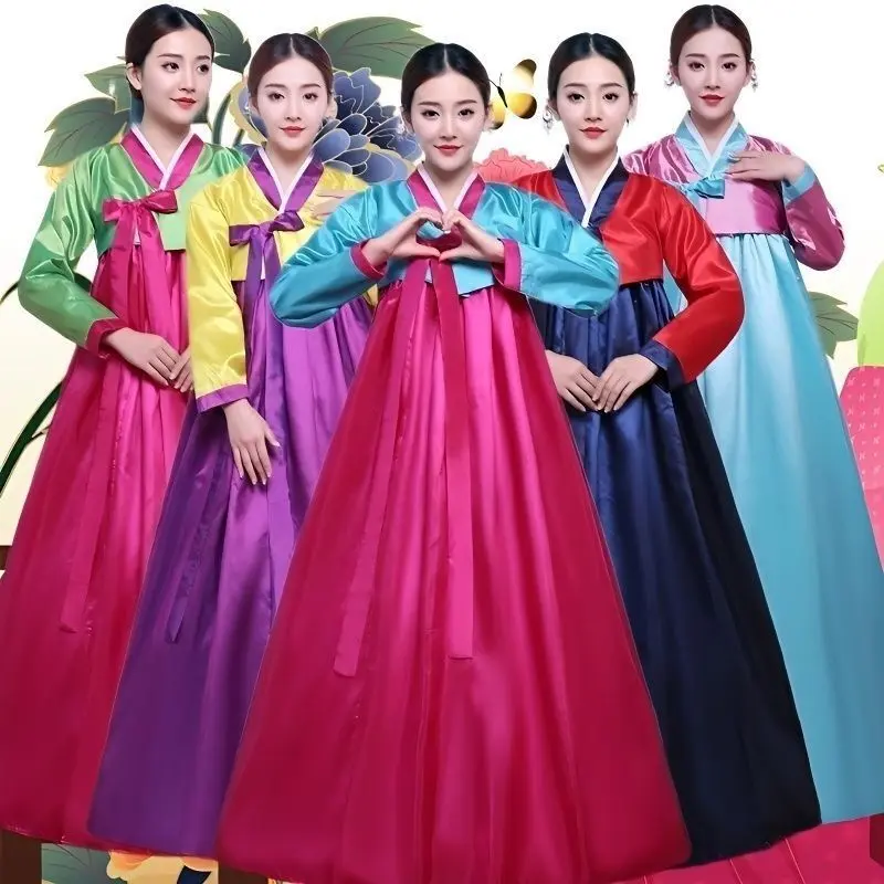Trang phục truyền thống Hàn Quốc, Hanbok, Trang phục khiêu vũ dân tộc Hàn Quốc, Trang phục sân khấu cổ trang, Cải tiến mới, Thích hợp cho đám cưới cung điện của phụ nữ truyền thống Hàn Quốc, Xếp hạng tích cực 95%, Hàng ngày, Biểu diễn