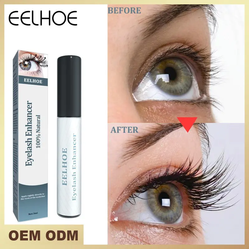 ready stock Mascara - Jet Black, Curling, Nourishing, Lengthening Fast Eyelash Growth Serum Eyelashes Eyebrow Enhancement Eye